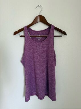 Purple Workout Tank Top